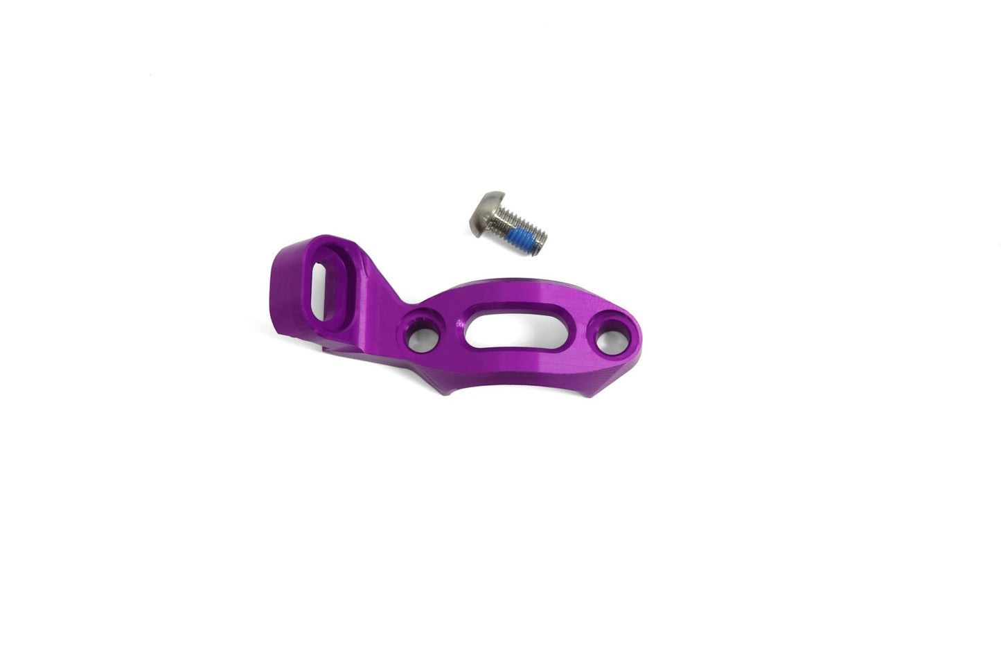 Hope Tech 3 Duo Sram Shifter Mount-Left-Purple-BRINK
