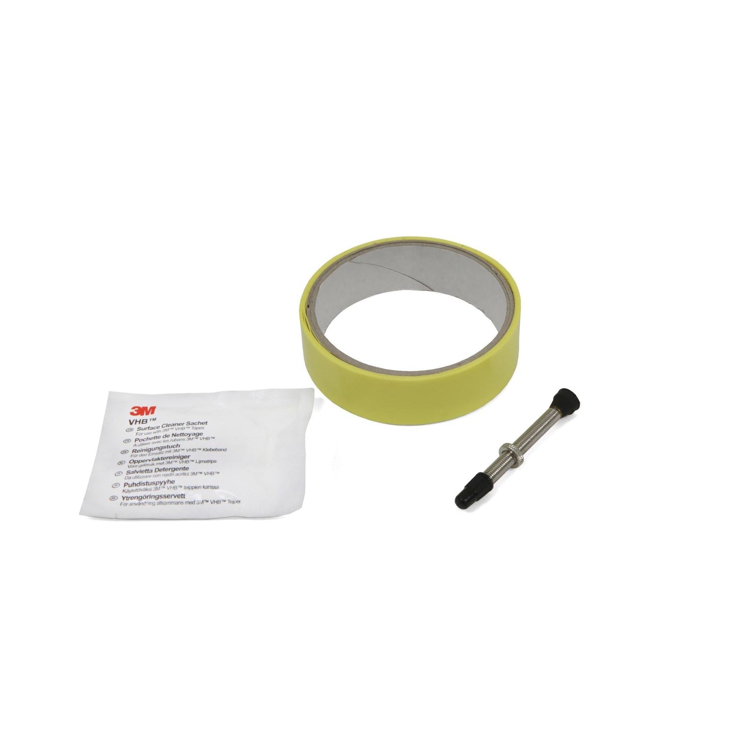 Hope Tubeless Kits-37mm Tape-Yellow-35mm Valve-BRINK