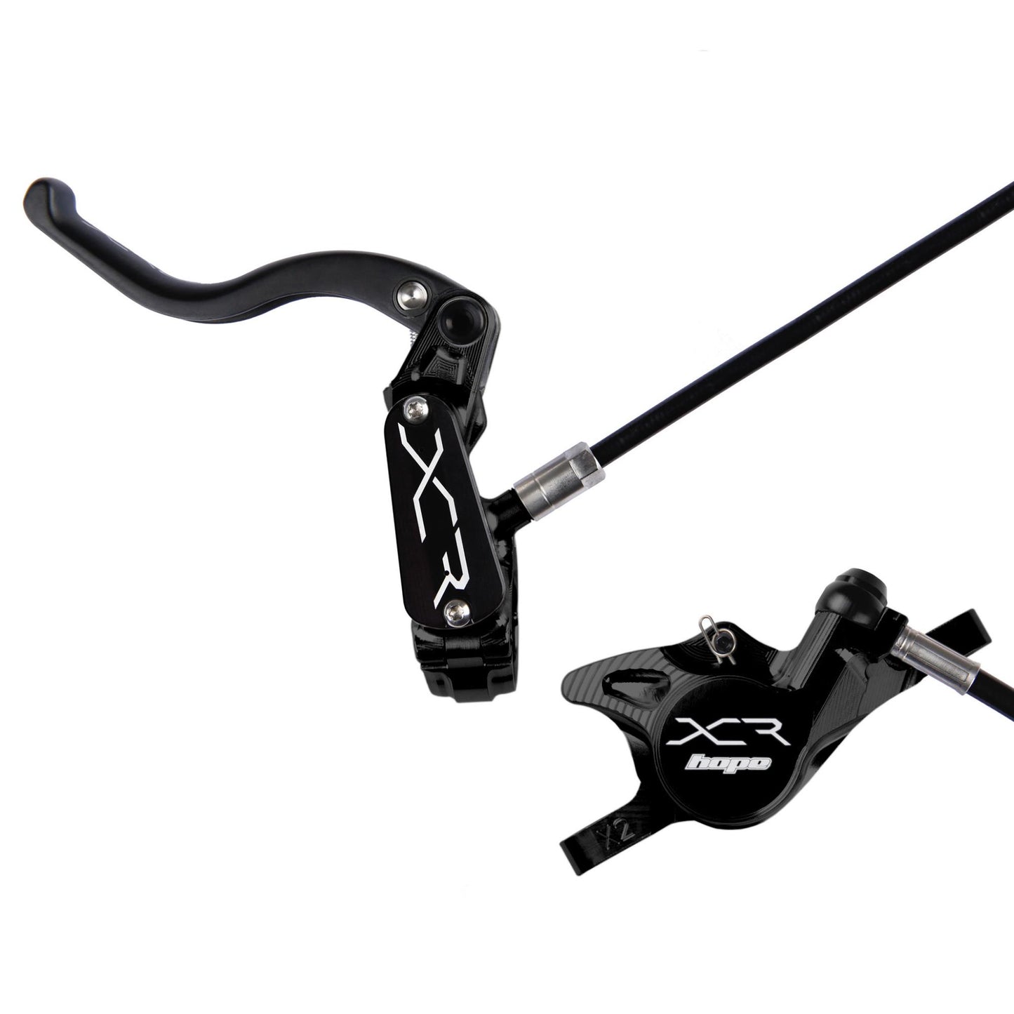 Hope XCR Pro X2 Disc Brake-Left / Rear-Black-Standard-BRINK
