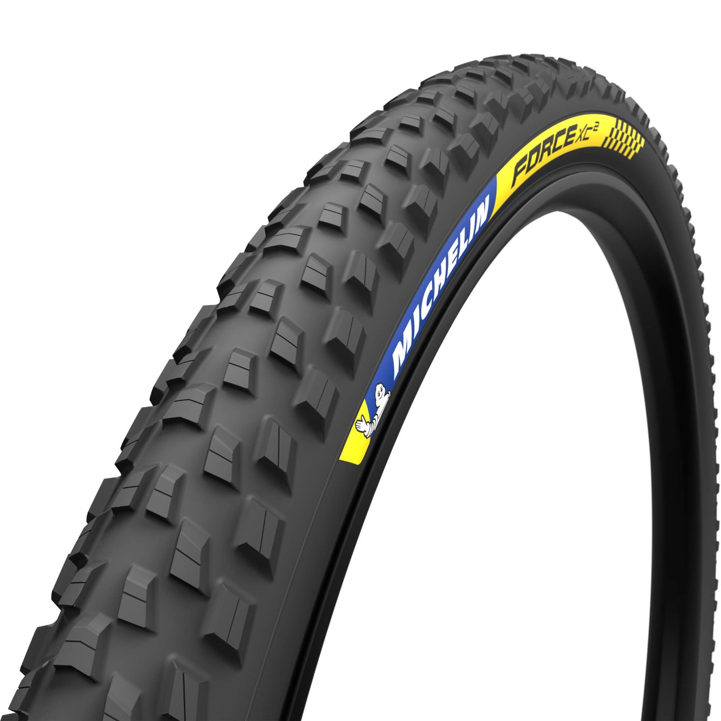 Michelin Force XC2 Racing Line Tyre-29 x 2.25-Cross Shield2-Gum-X-BRINK