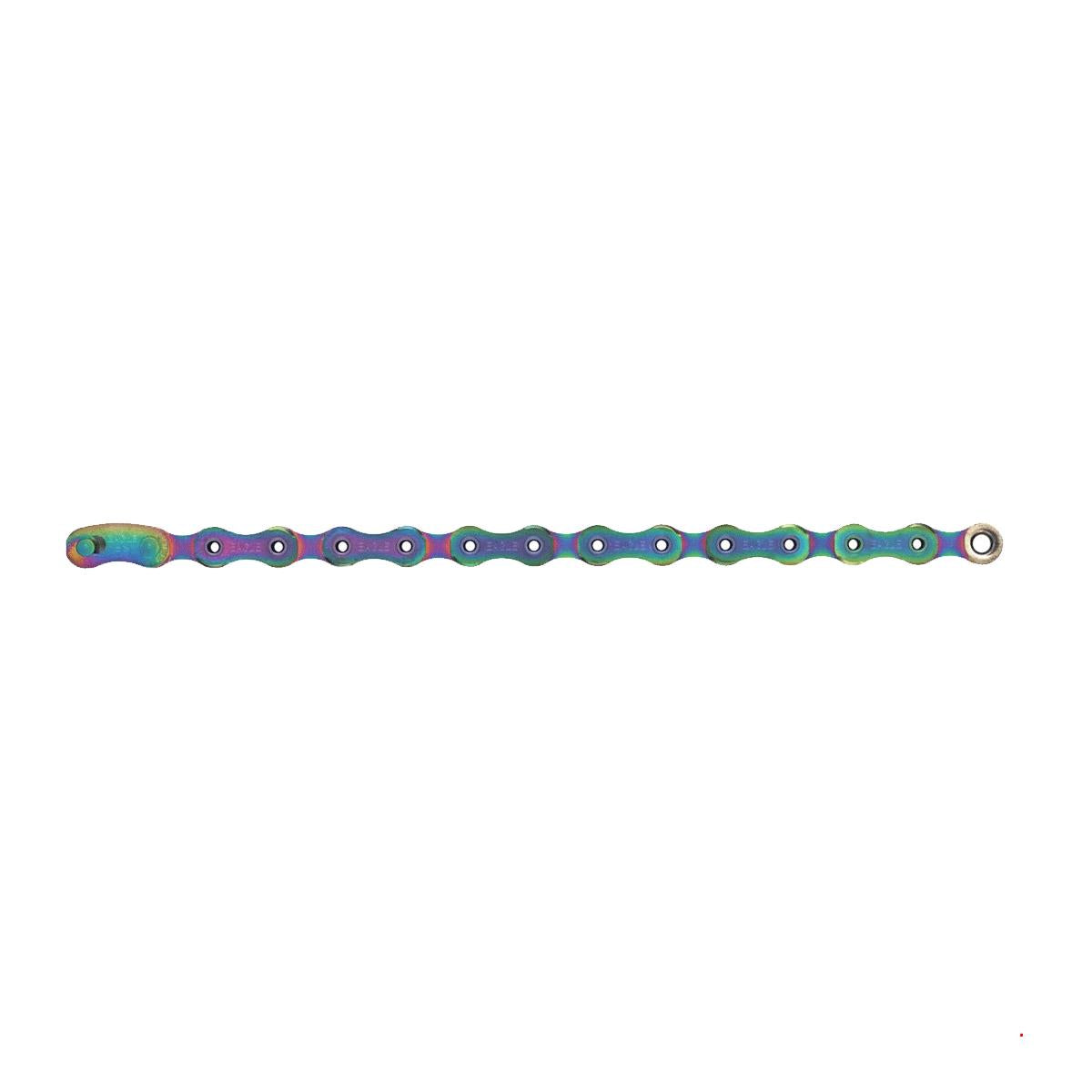 SRAM PC XX1 Eagle HollowPin PowerLock Flowlink-12 Speed-126 Links-Rainbow-BRINK
