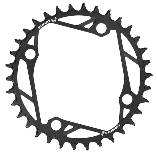 SRAM T-Type E-Bike Steel Chainring-104 BCD-34t-Black-BRINK
