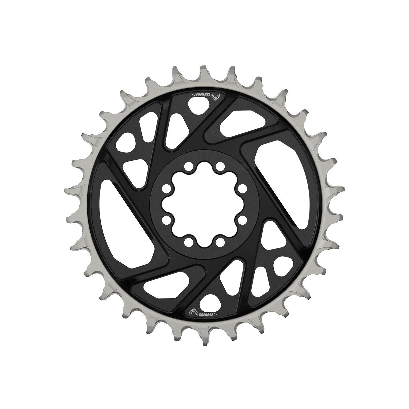 SRAM XX D1 T-Type Chainring-30t-Black-3mm-BRINK