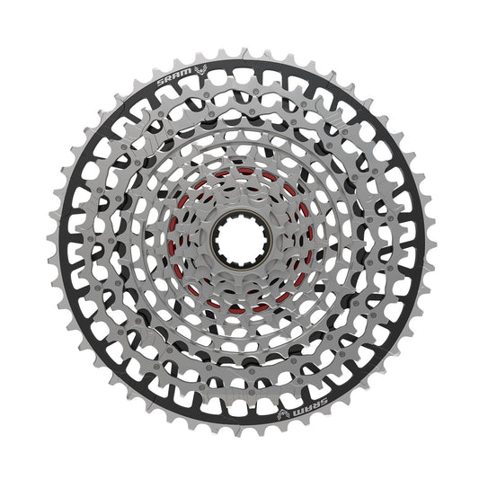 SRAM XX XS-1297 T-Type Eagle Cassette-10 - 52t-XD-Silver-BRINK