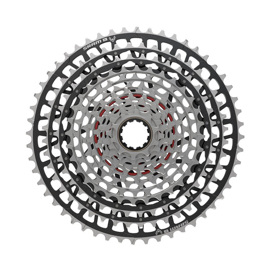 SRAM XXSL XS-1299 T-Type Eagle Cassette-10 - 52t-XD-Silver-BRINK