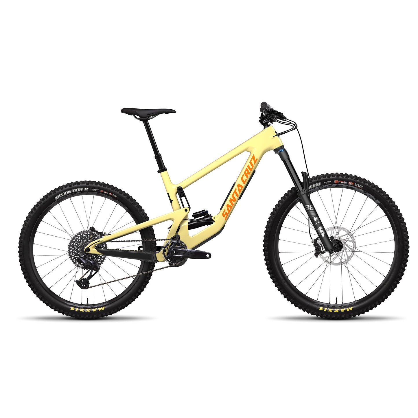 Santa Cruz Nomad 6 C 2024-S-Gloss Marigold Yellow-S-BRINK