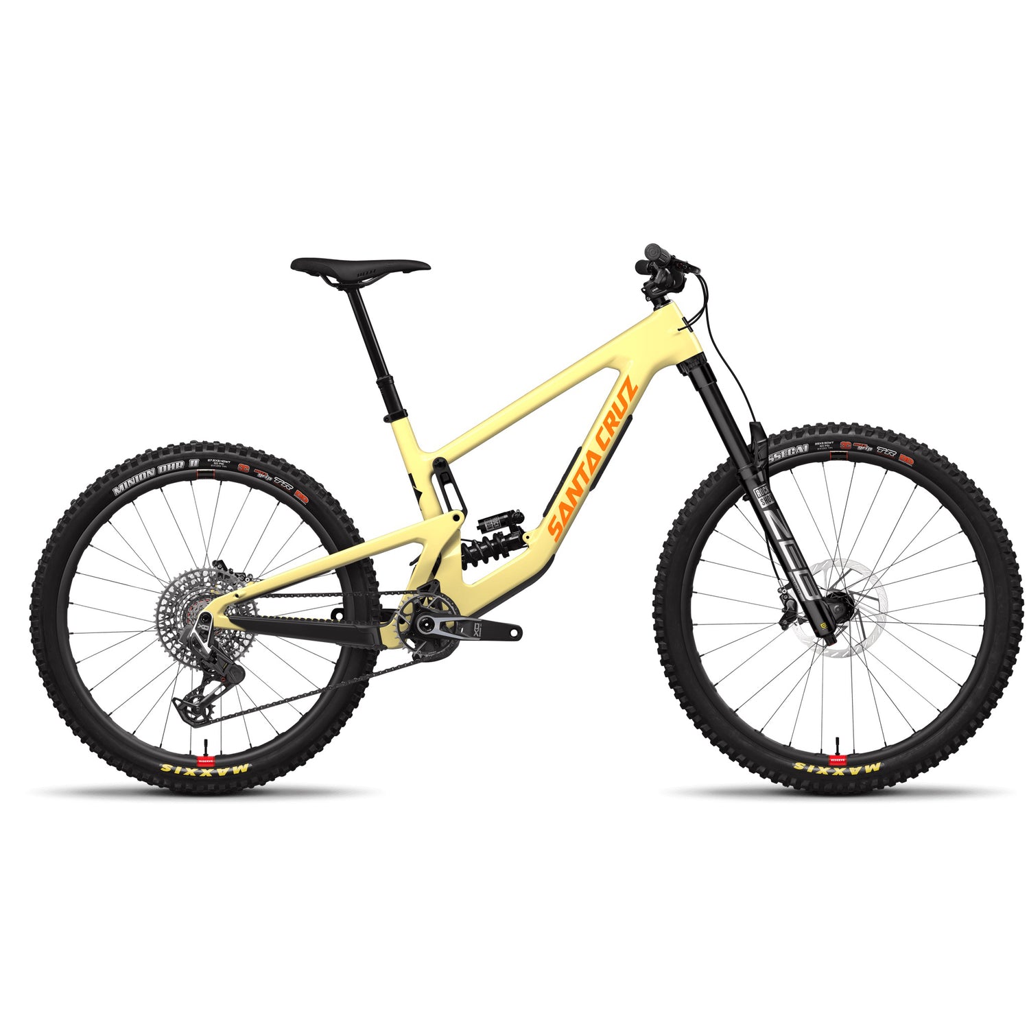 Santa Cruz Nomad 6 CC 2024-S-Gloss Marigold Yellow-X0 AXS RSV Coil-BRINK
