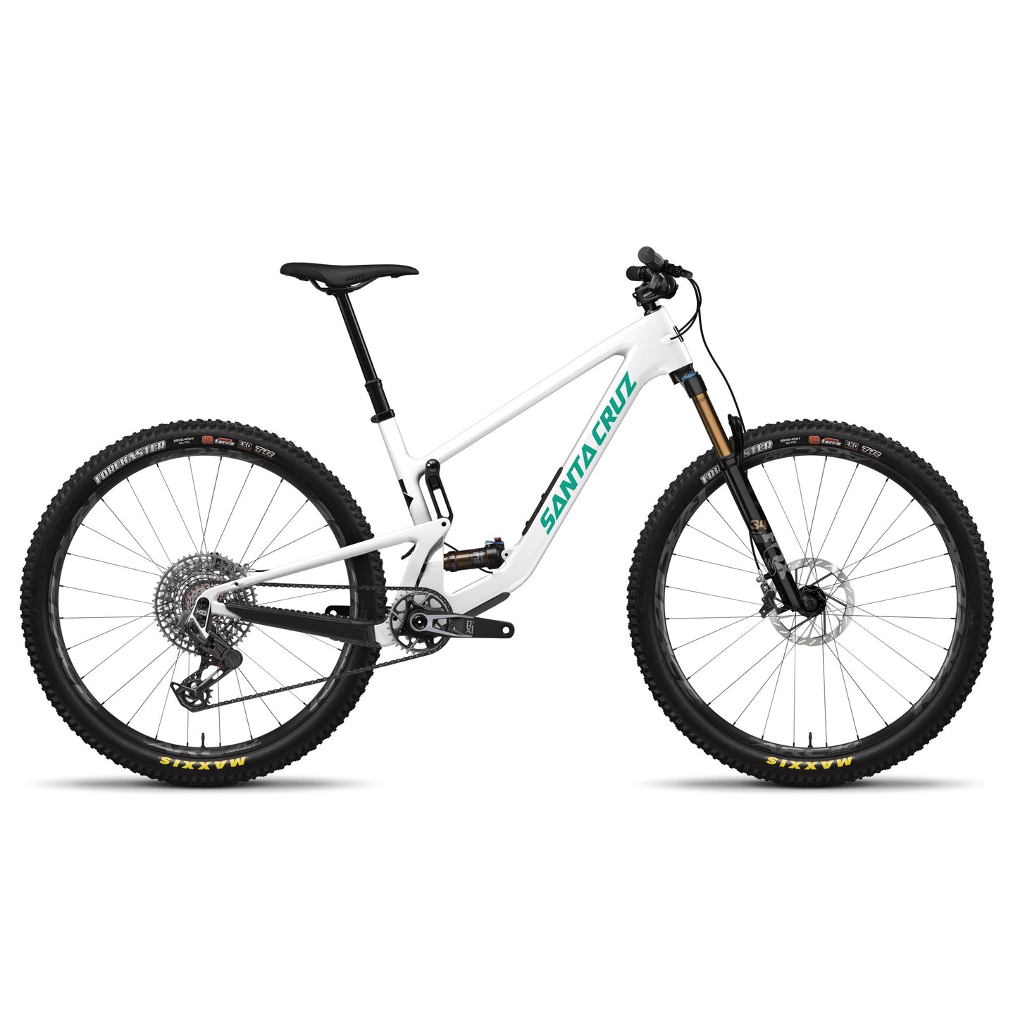Santa Cruz Tallboy 5 CC 2024-XS-Gloss White-X0 AXS-BRINK