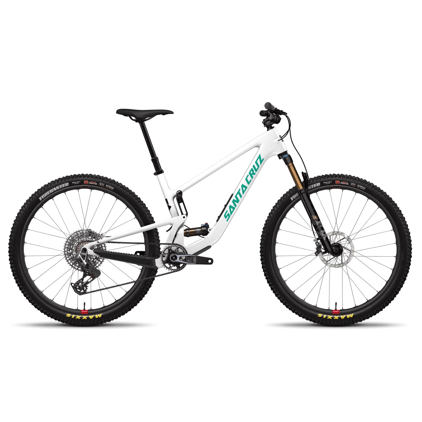 Santa Cruz Tallboy 5 CC 2024-XS-Gloss White-X0 AXS RSV-BRINK