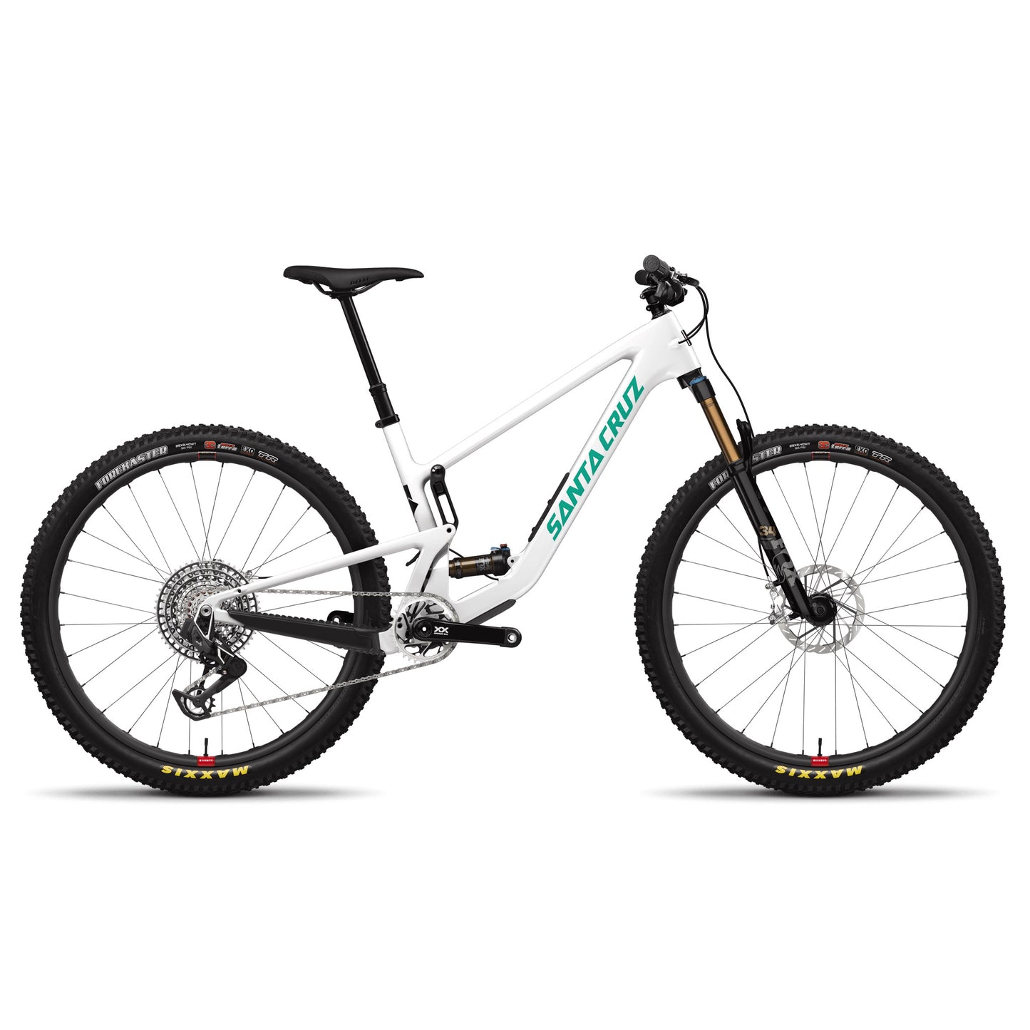Santa Cruz Tallboy 5 CC 2024-XS-Gloss White-XX AXS RSV-BRINK