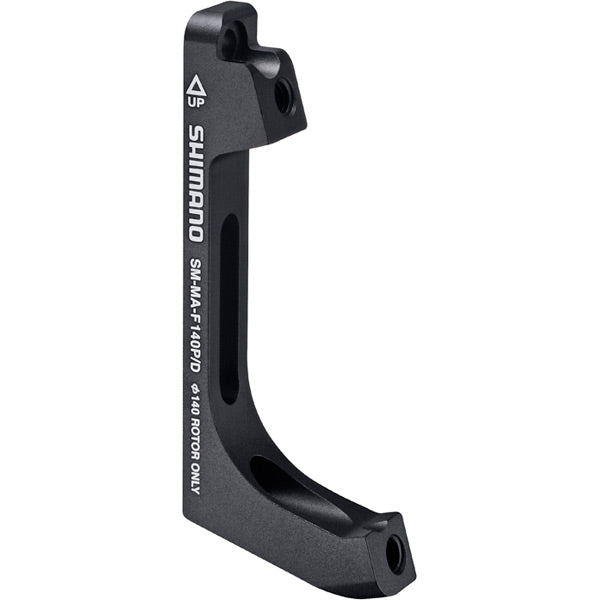 Shimano Brake Flat Mount Adapter-Flat - Front 140mm-Black-BRINK