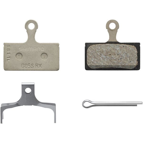Shimano Disc Brake Pads-G05S-RX-Organic / Resin-Steel-BRINK