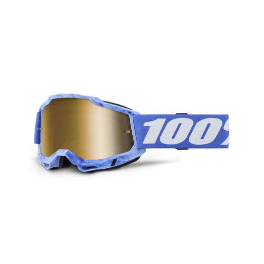 100% Accuri 2 Enduro Moto Goggles-Sursi-Mirror True Gold Lens-BRINK