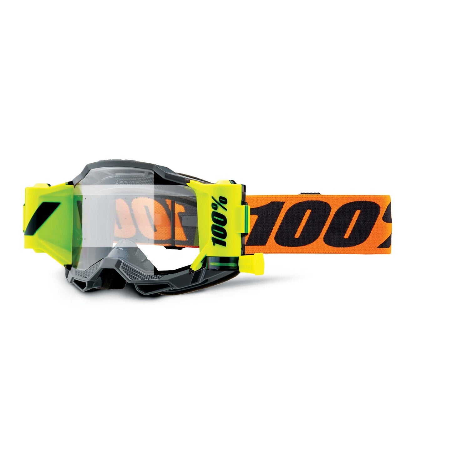 100% Accuri 2 Forecast Goggles-Orange-Clear Lens-BRINK