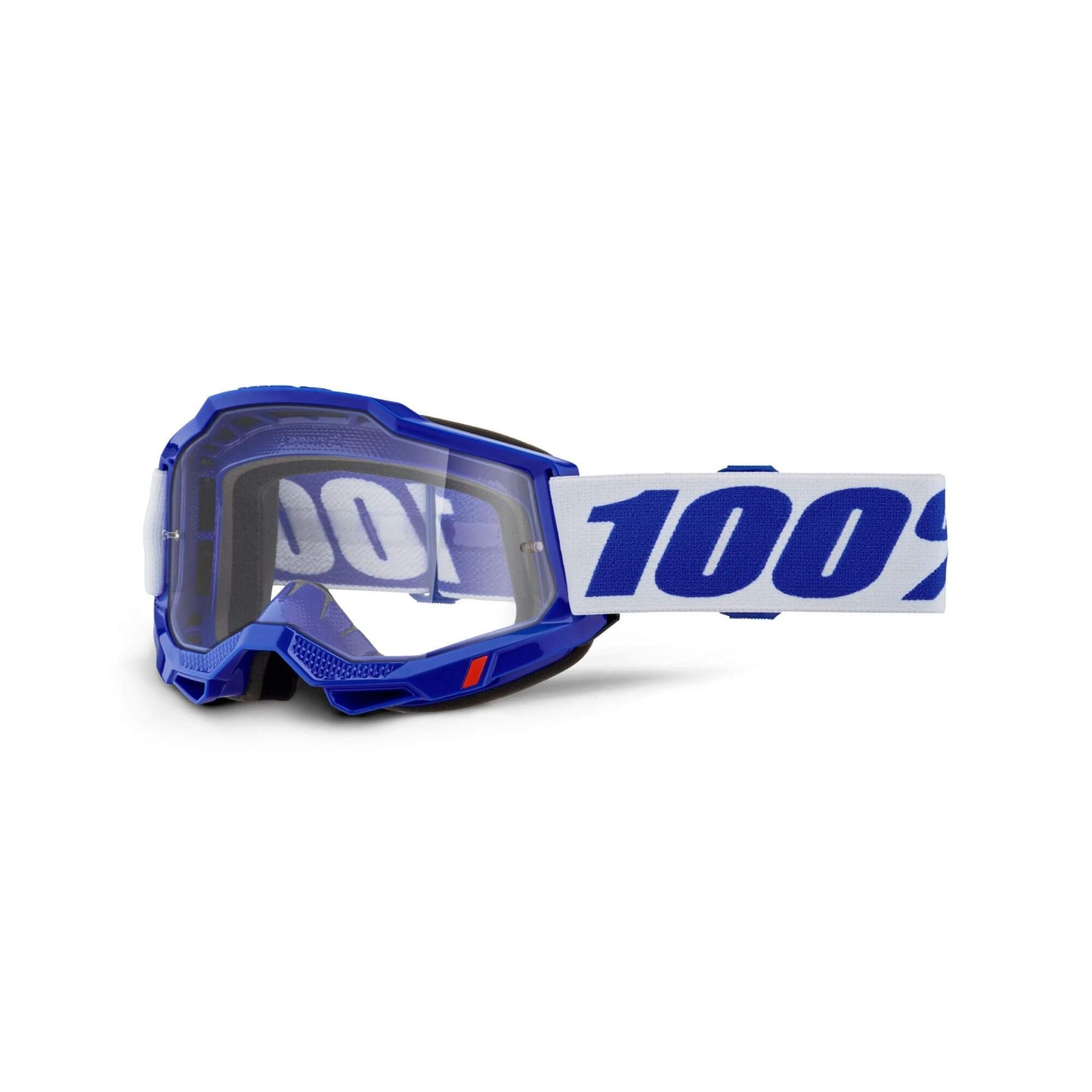 100% Accuri 2 Goggles-Blue-Clear Lens-BRINK