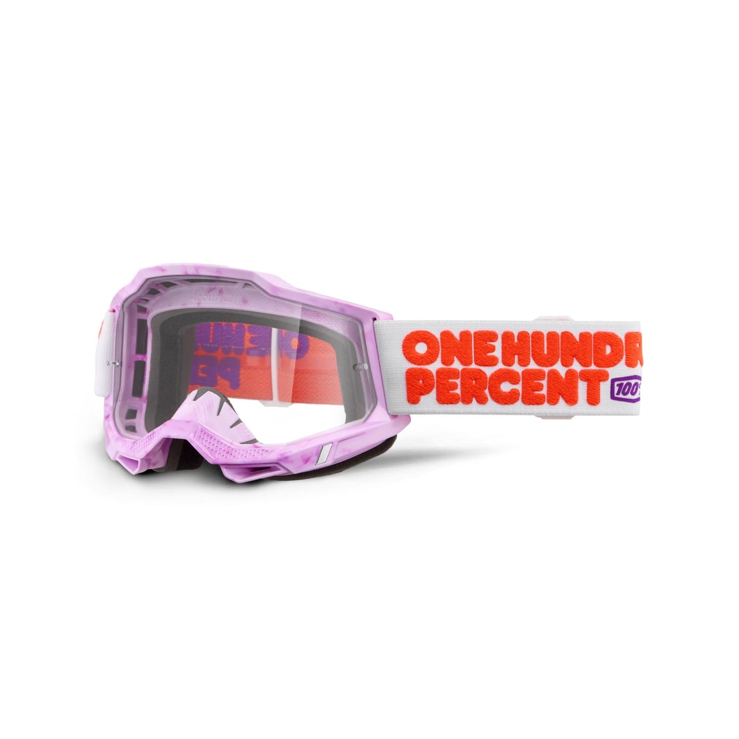 100% Accuri 2 Goggles-Hundreds-Clear Lens-BRINK