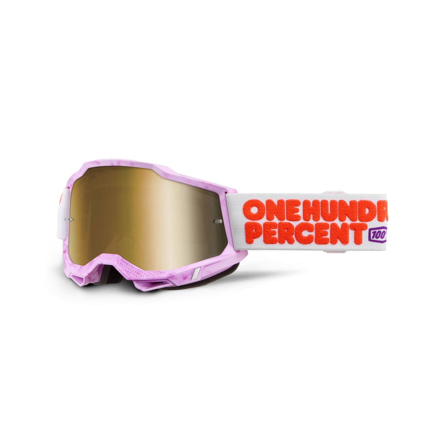 100% Accuri 2 Goggles-Hundreds-Mirror True Gold Lens-BRINK