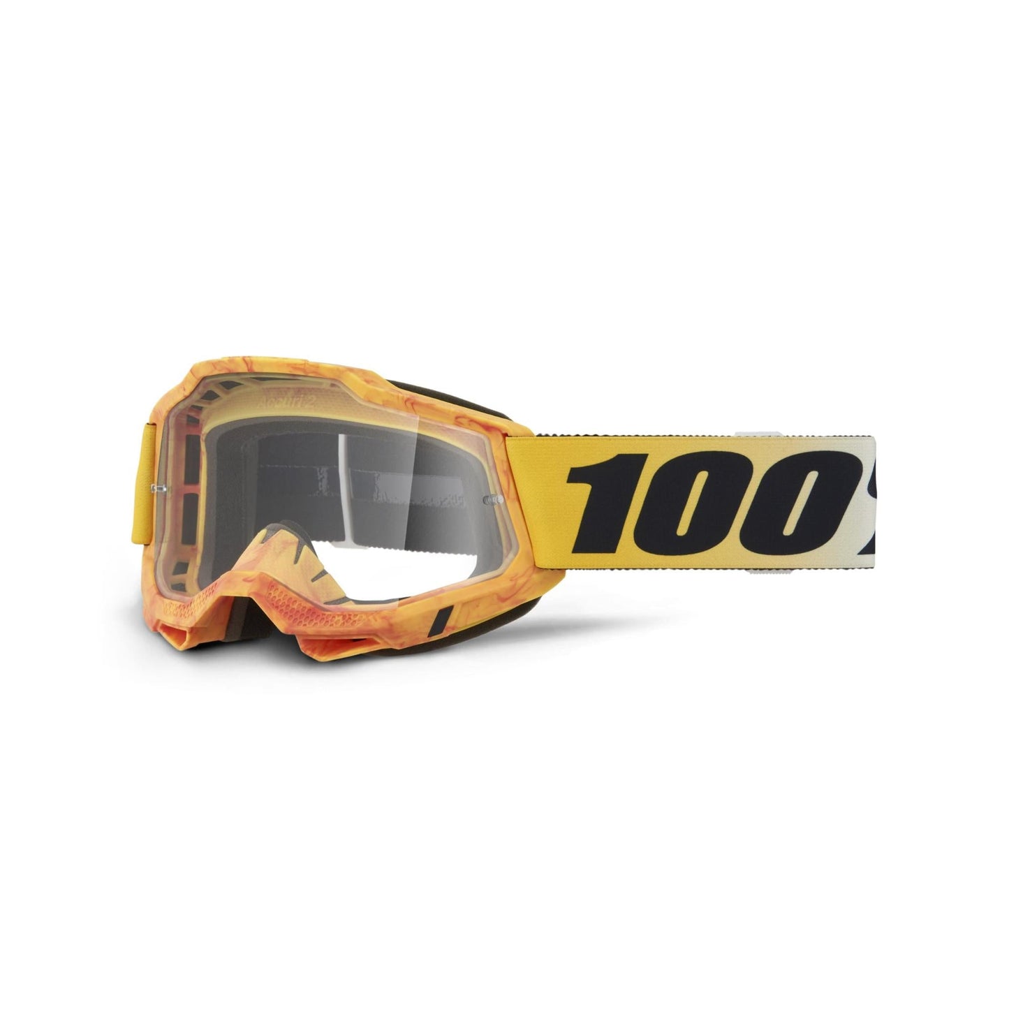 100% Accuri 2 Goggles-Razza-Clear Lens-BRINK