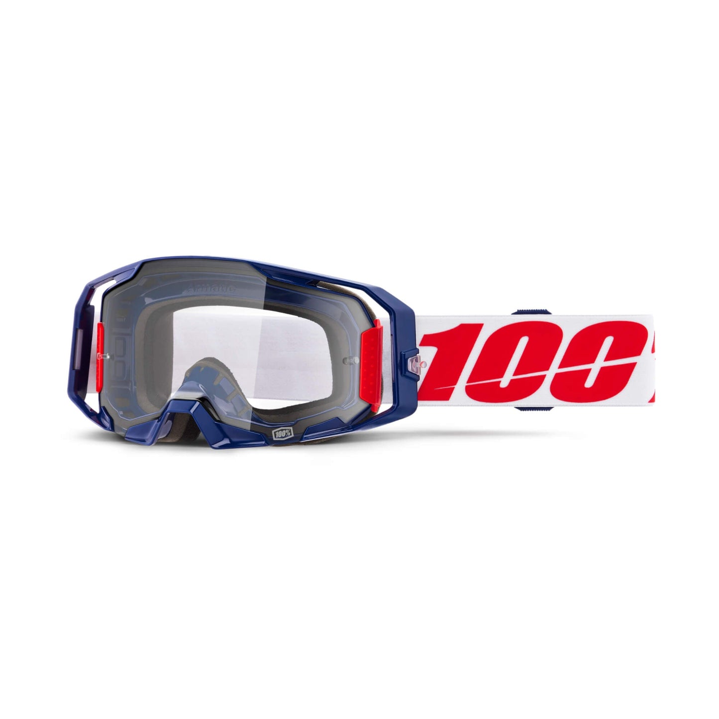 100% Armatic Goggles-Mach Z-Clear Lens-BRINK