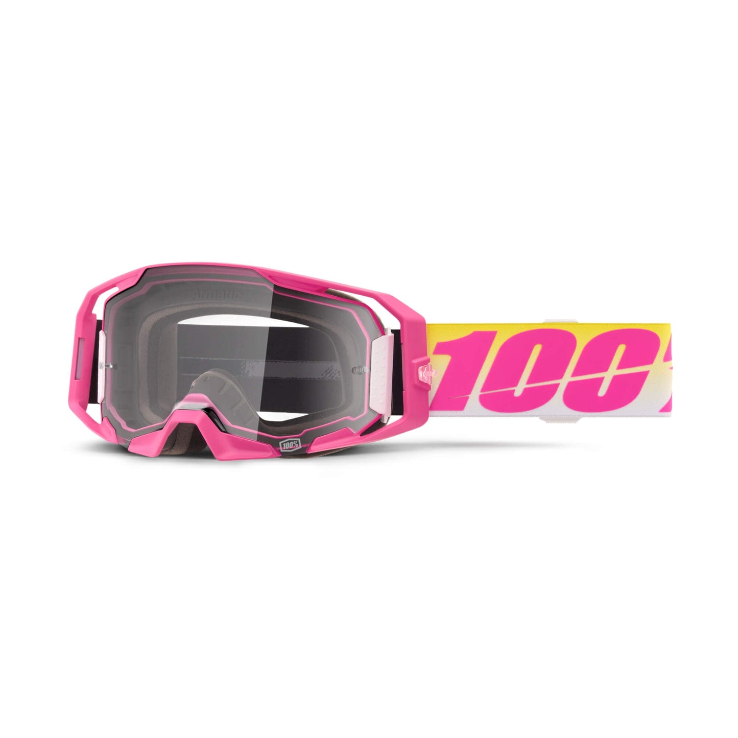 100% Armatic Goggles-Sellars-Clear Lens-BRINK