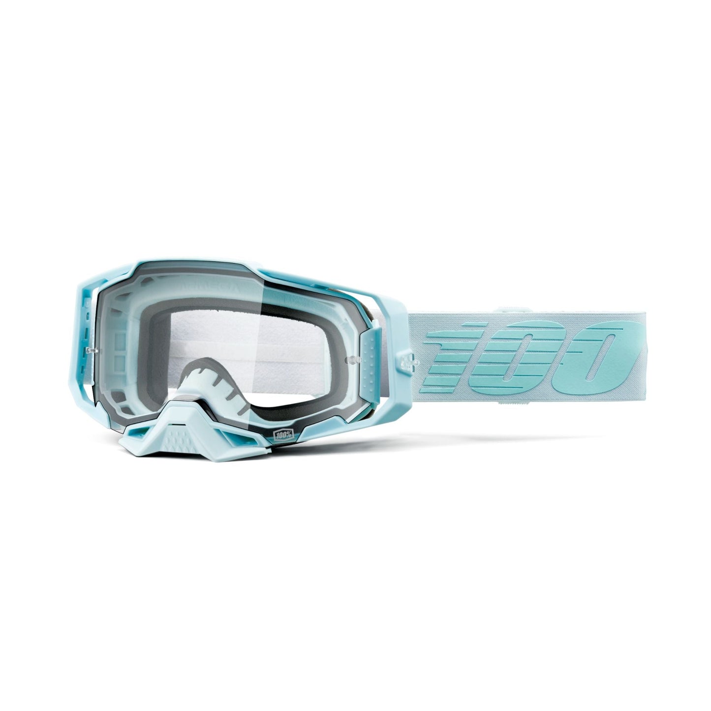 100% Armega Goggles-Fargo-Clear Lens-BRINK