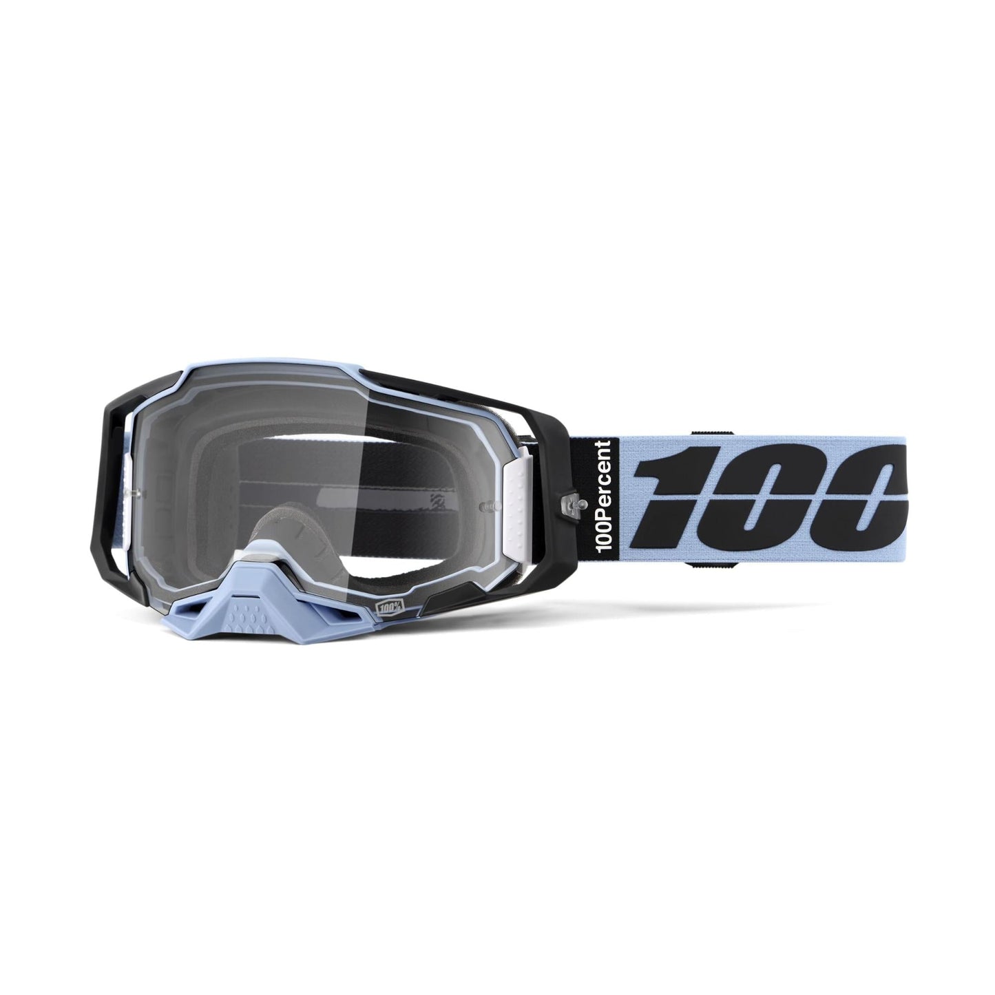 100% Armega Goggles-Petros-Clear Lens-BRINK