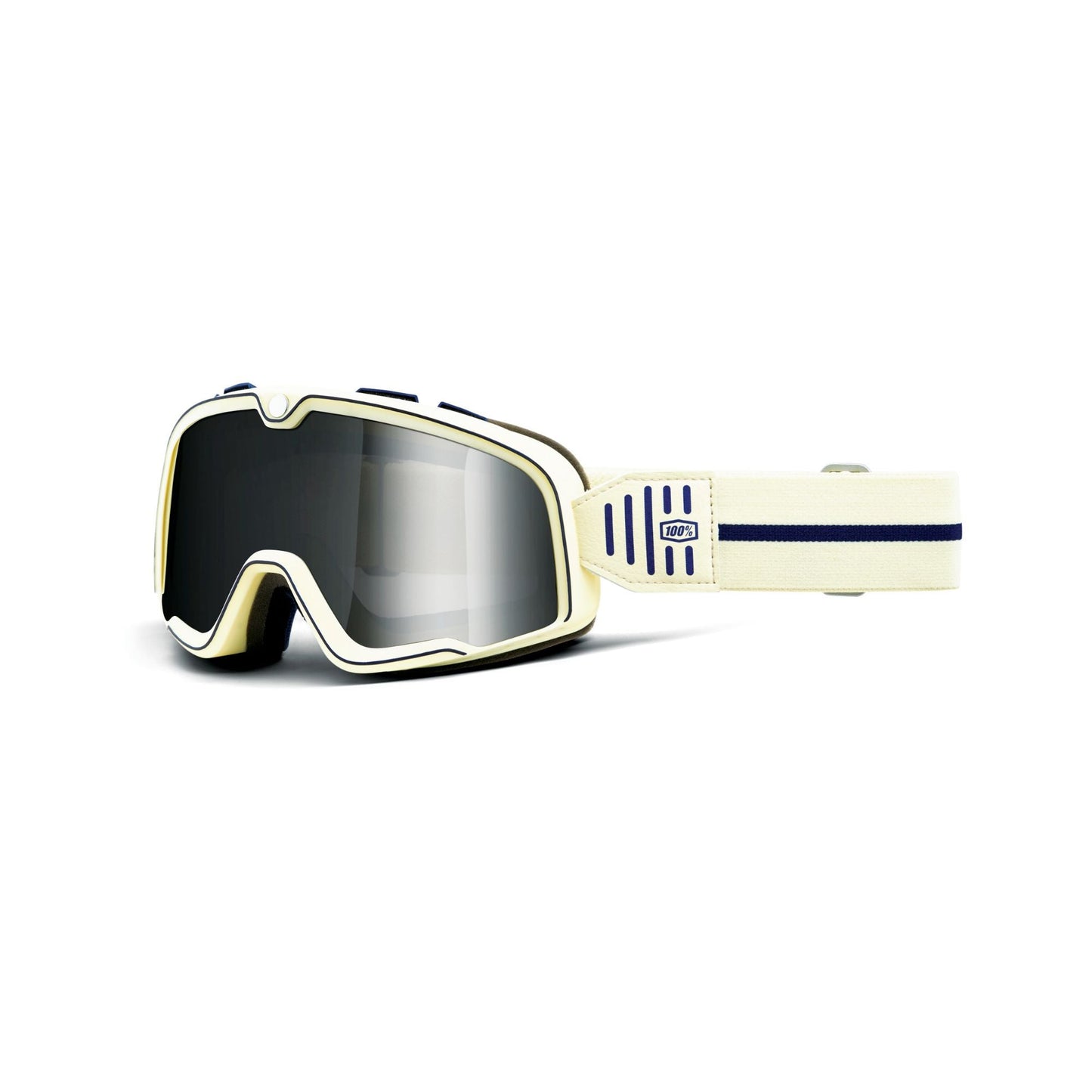 100% Barstow Goggles-Arno-Mirror Silver Flash Lens-BRINK