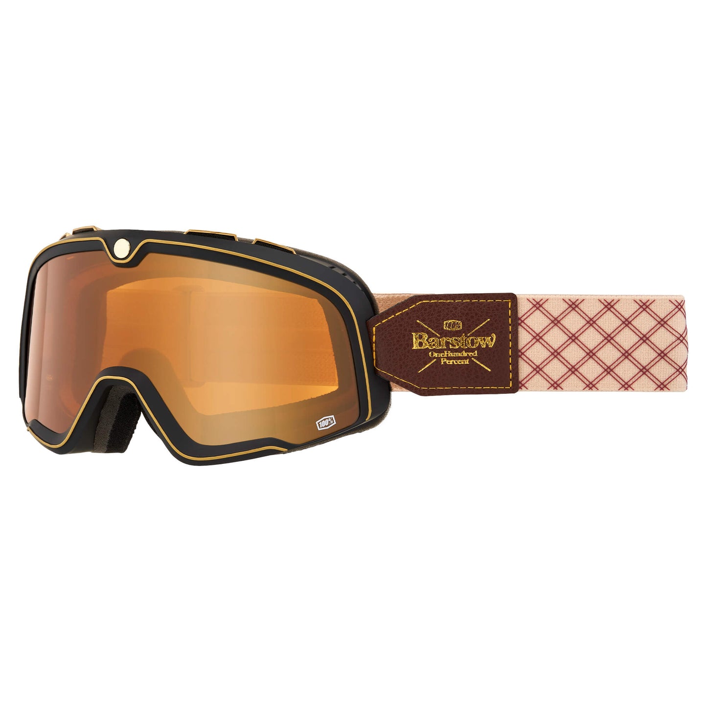 100% Barstow Goggles-Solace-Persimmon Lens-BRINK