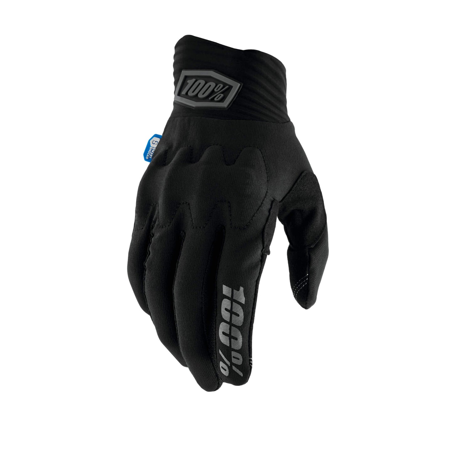 100% Cognito Smart Shock Gloves-S-Black-BRINK