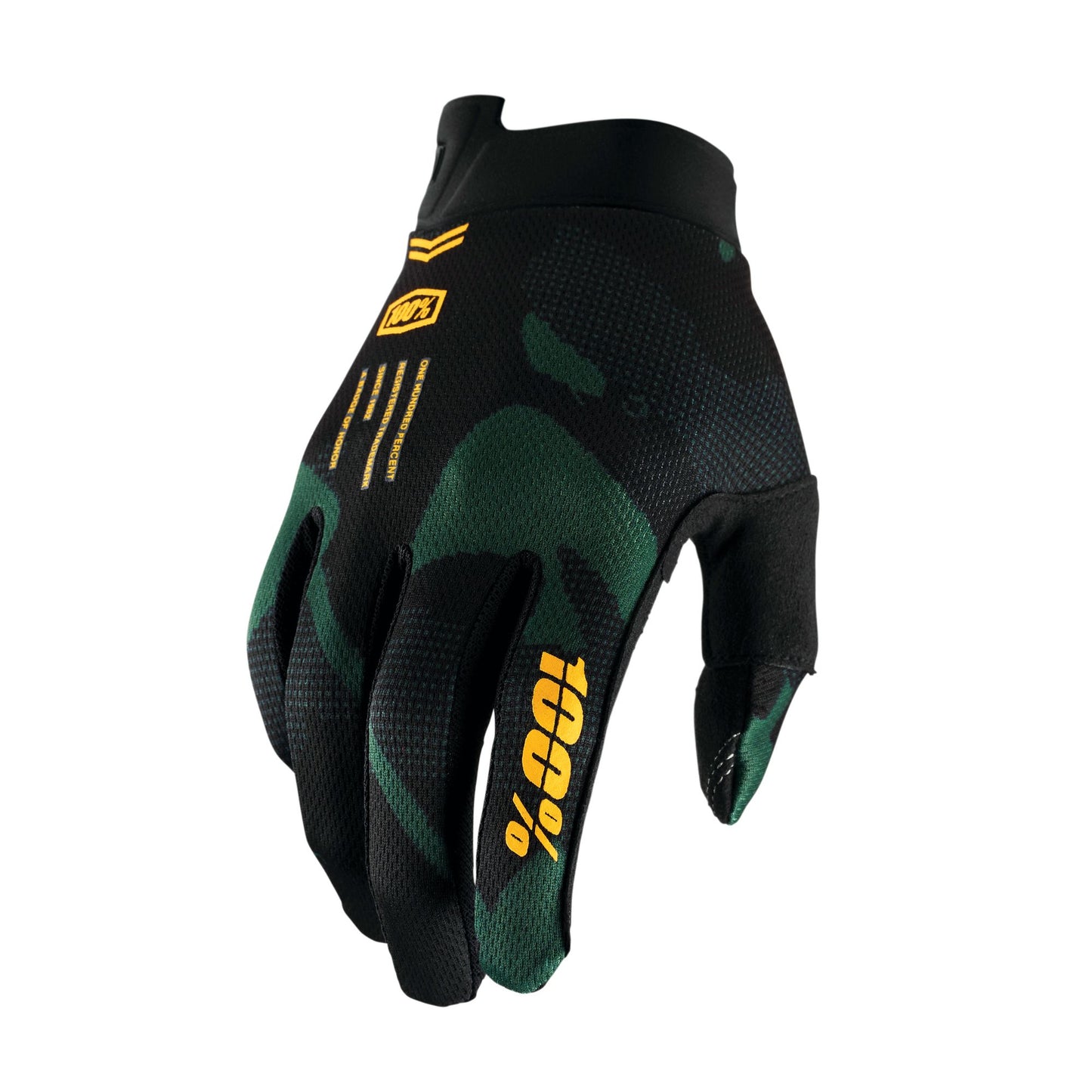 100% Itrack Gloves-S-Sentinel Black-BRINK