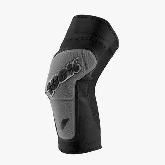 100% Ridecamp Knee Guard-S-Black / Grey-BRINK