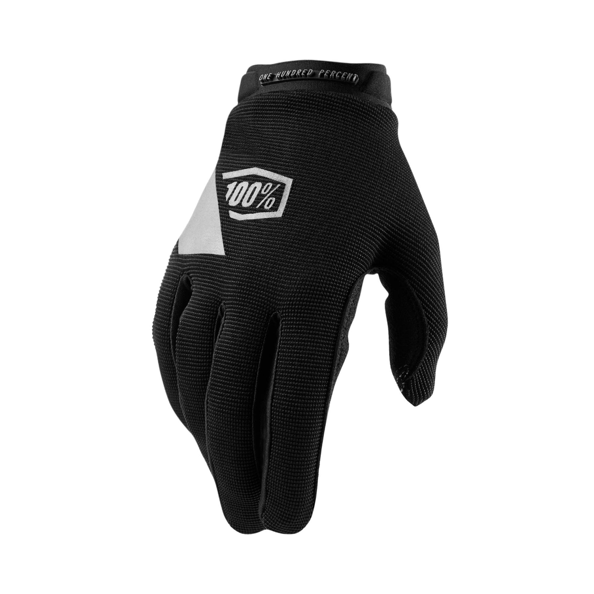 100% Ridecamp Womens Gloves-S-Black-BRINK