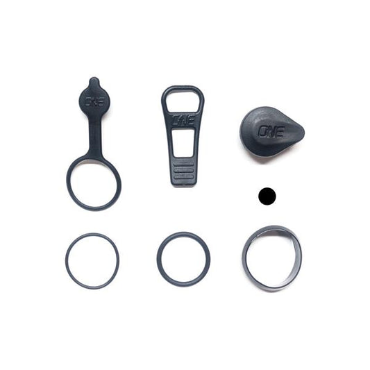 OneUp EDC pump replacement caps, straps and seals
