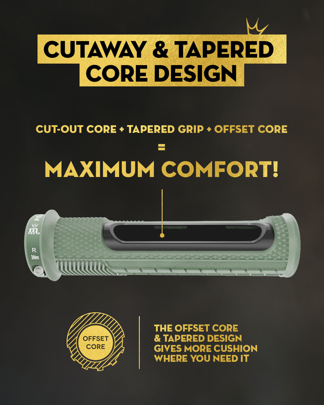 Tapered Recycled Core