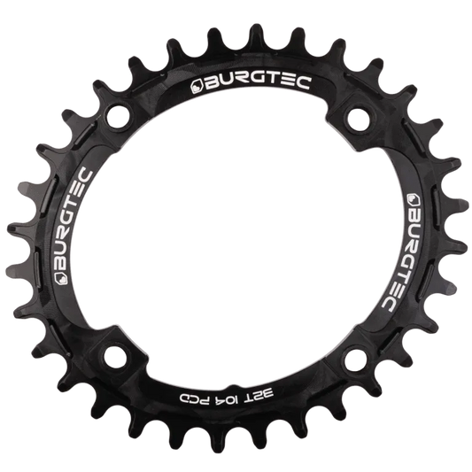 Burgtec 4-bolt 104mm BCD Oval Thick Thin Chainring