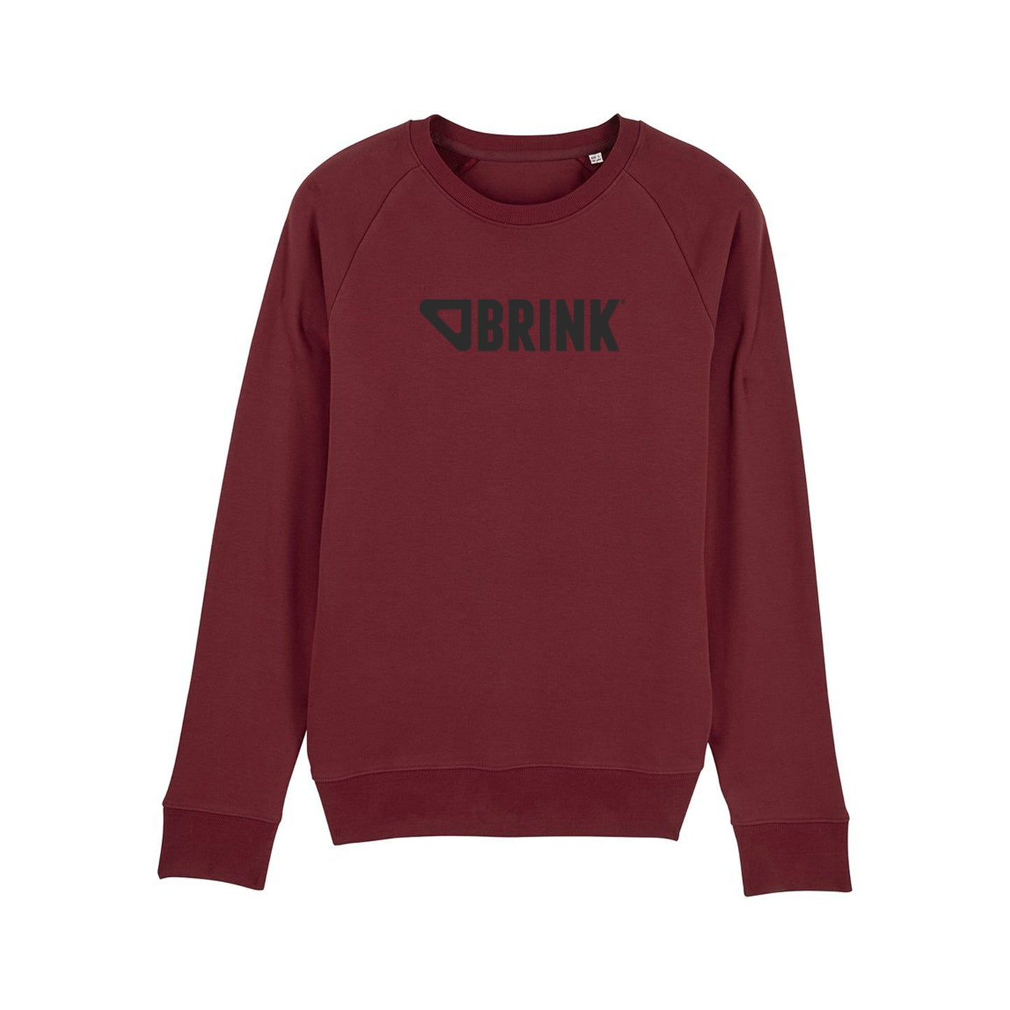 Brink Logo Crew-S-Burgundy-BRINK