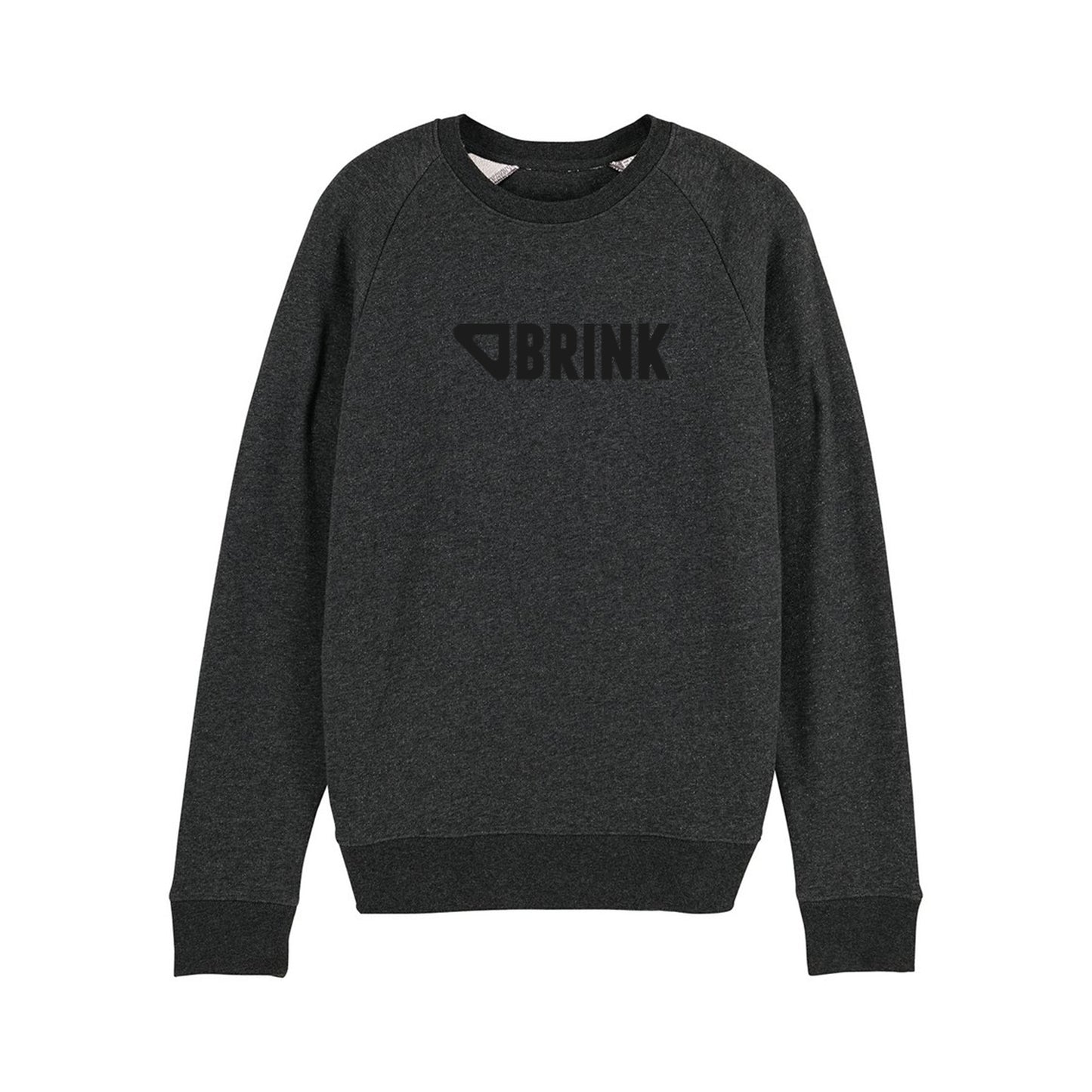 Brink Logo Crew-S-Dark Heather-BRINK