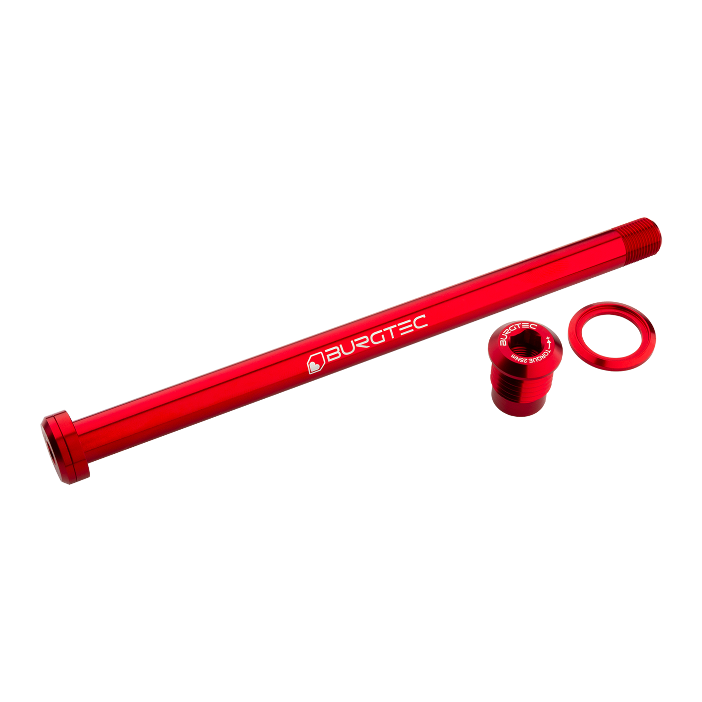 Burgtec 180mm x 12mm 1.00mm Pitch Rear Axle-BRINK