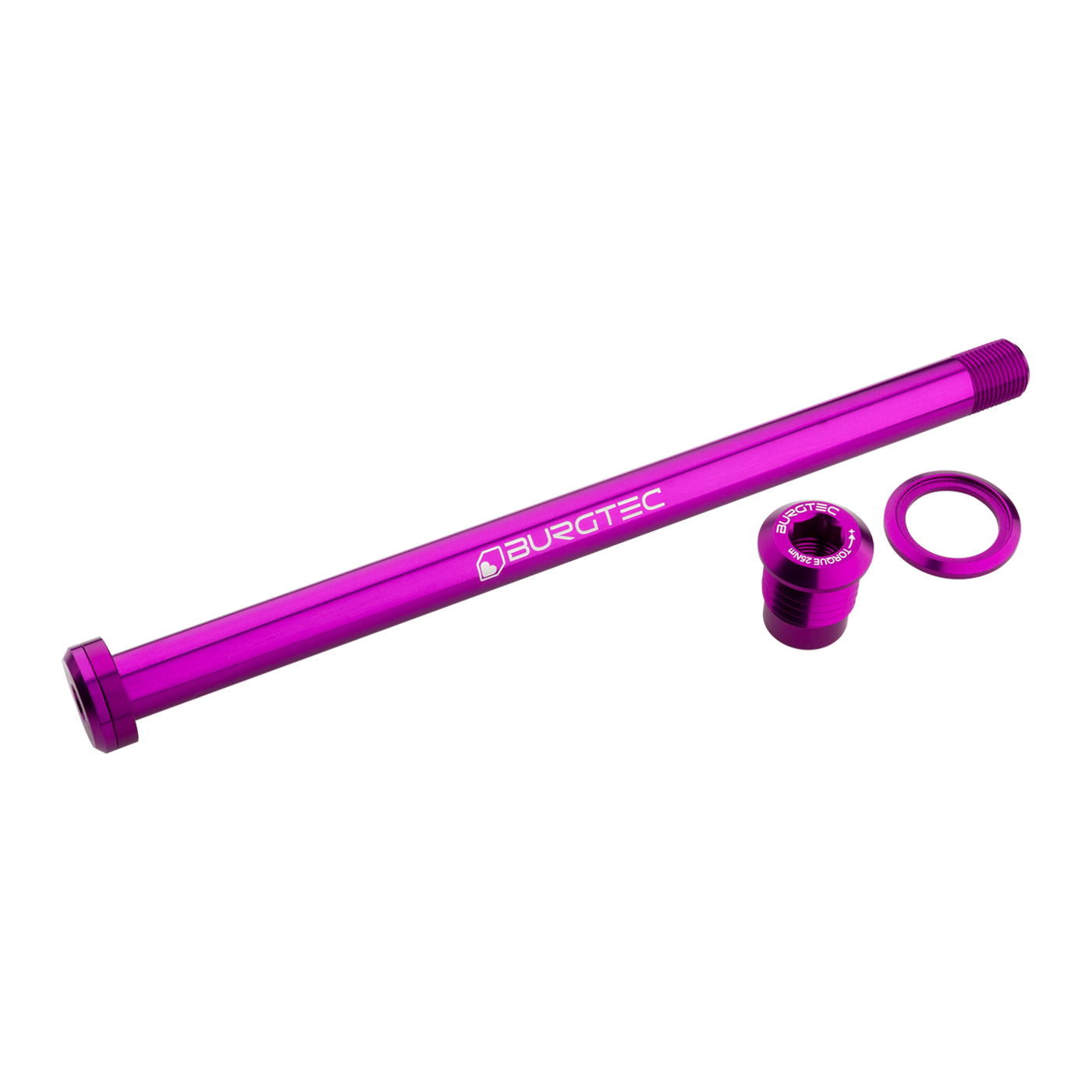 Burgtec 180mm x 12mm 1.00mm Pitch Rear Axle-BRINK