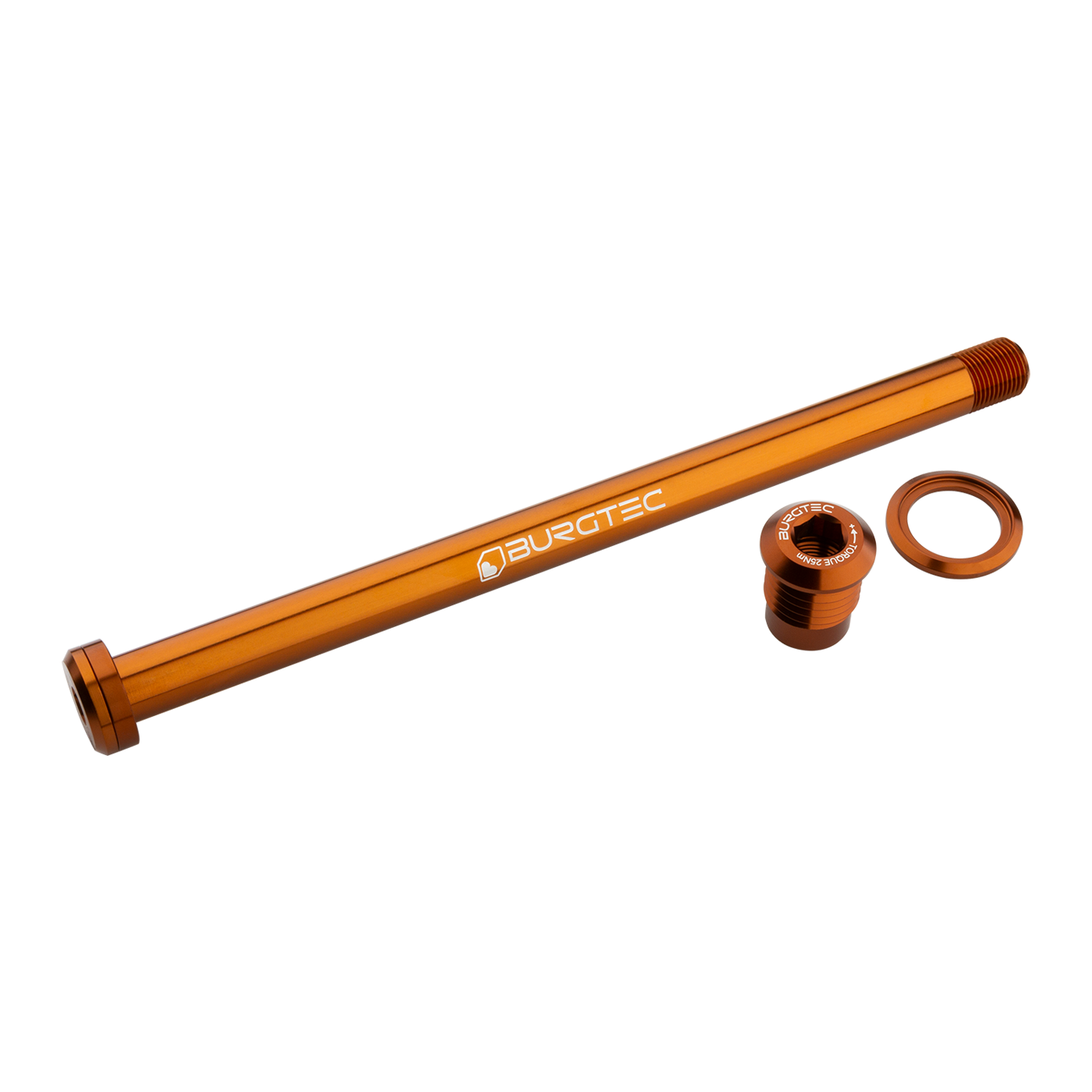 Burgtec 180mm x 12mm 1.00mm Pitch Rear Axle-BRINK
