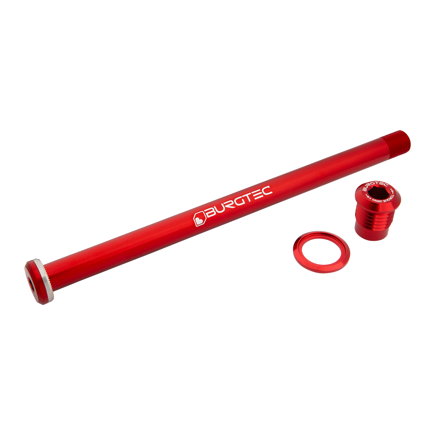 Burgtec 188mm x 12mm 1.00mm Pitch Rear Axle-BRINK