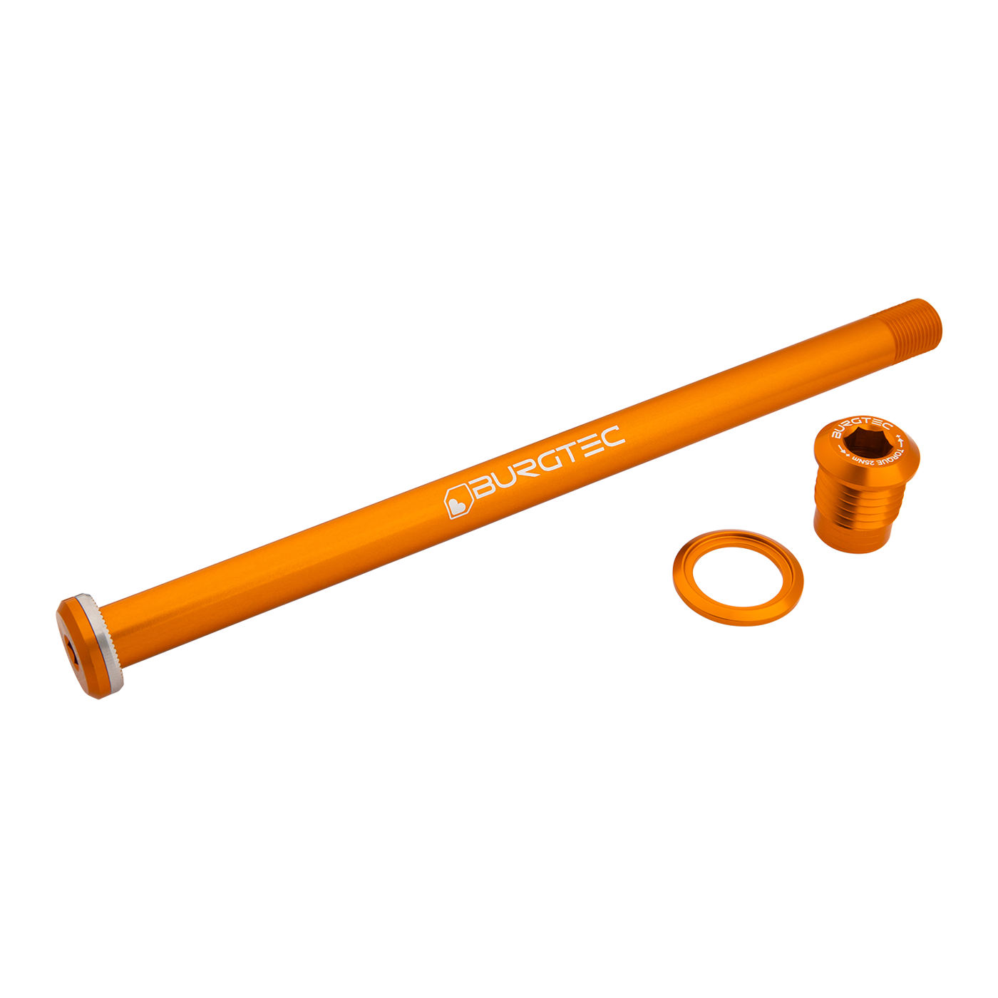 Burgtec 188mm x 12mm 1.00mm Pitch Rear Axle-BRINK