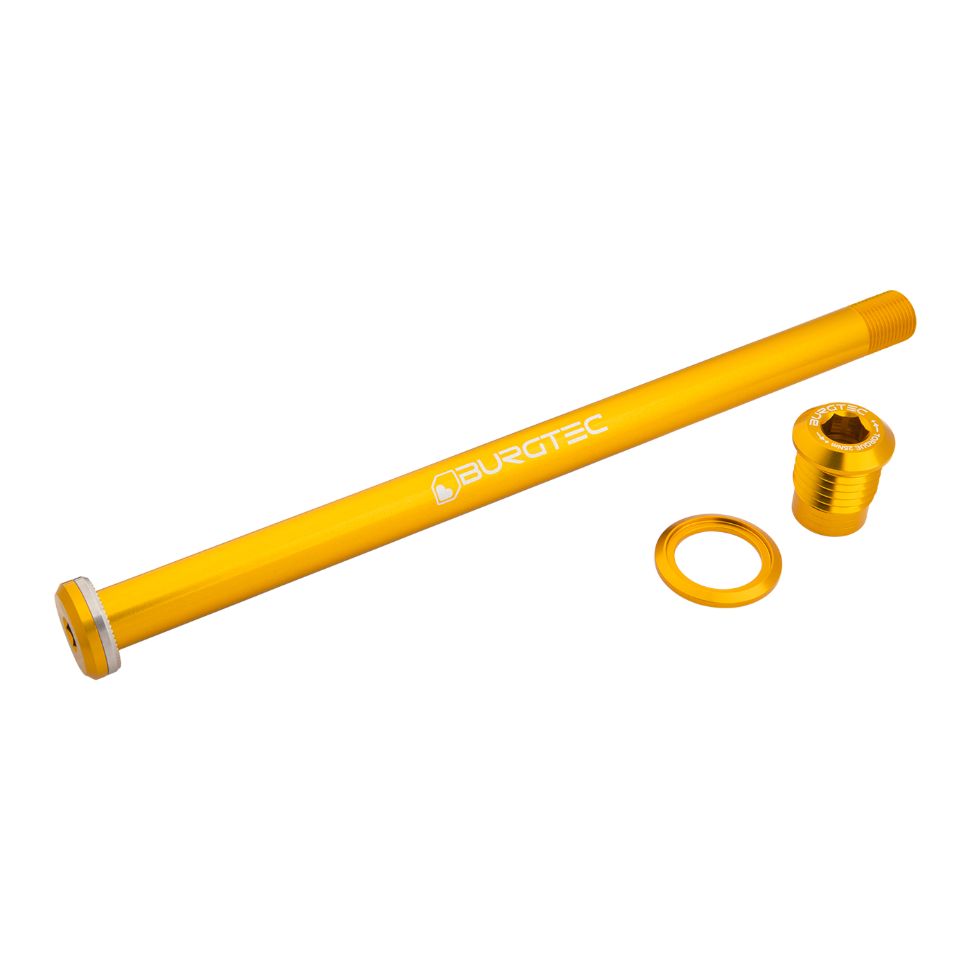 Burgtec 188mm x 12mm 1.00mm Pitch Rear Axle-BRINK