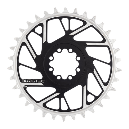 Burgtec 3mm Offset Thick Thin Chainring for SRAM 8-Bolt-BRINK