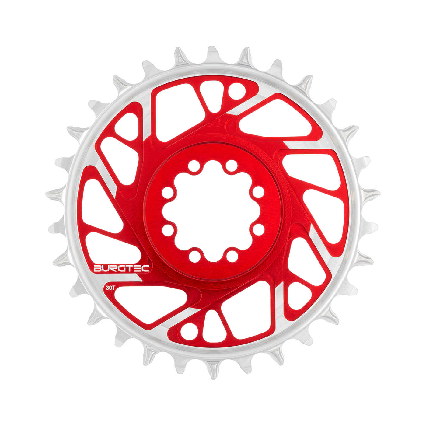 Burgtec 3mm Offset Thick Thin Chainring for SRAM 8-Bolt-BRINK