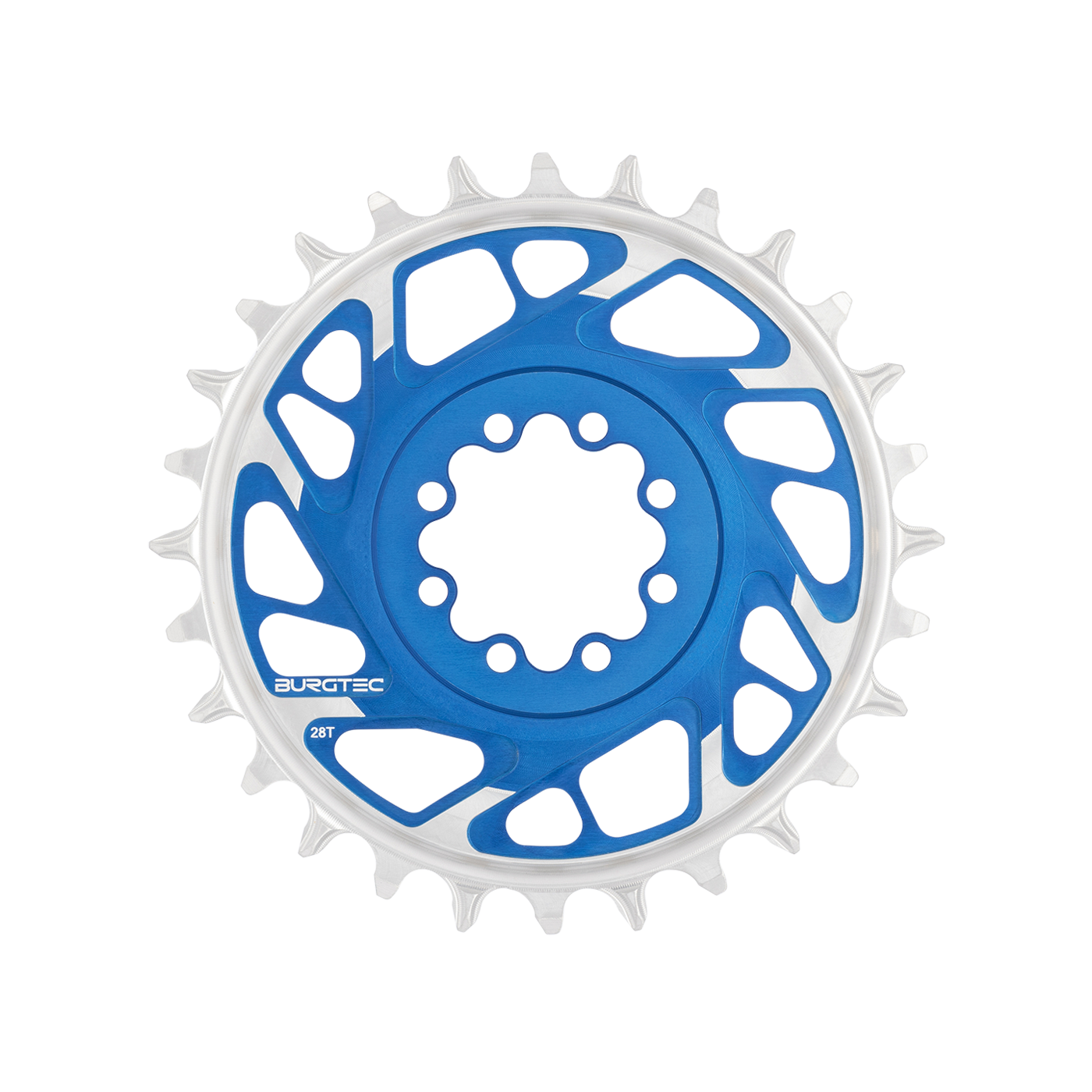 Burgtec 3mm Offset Thick Thin Chainring for SRAM 8-Bolt-BRINK