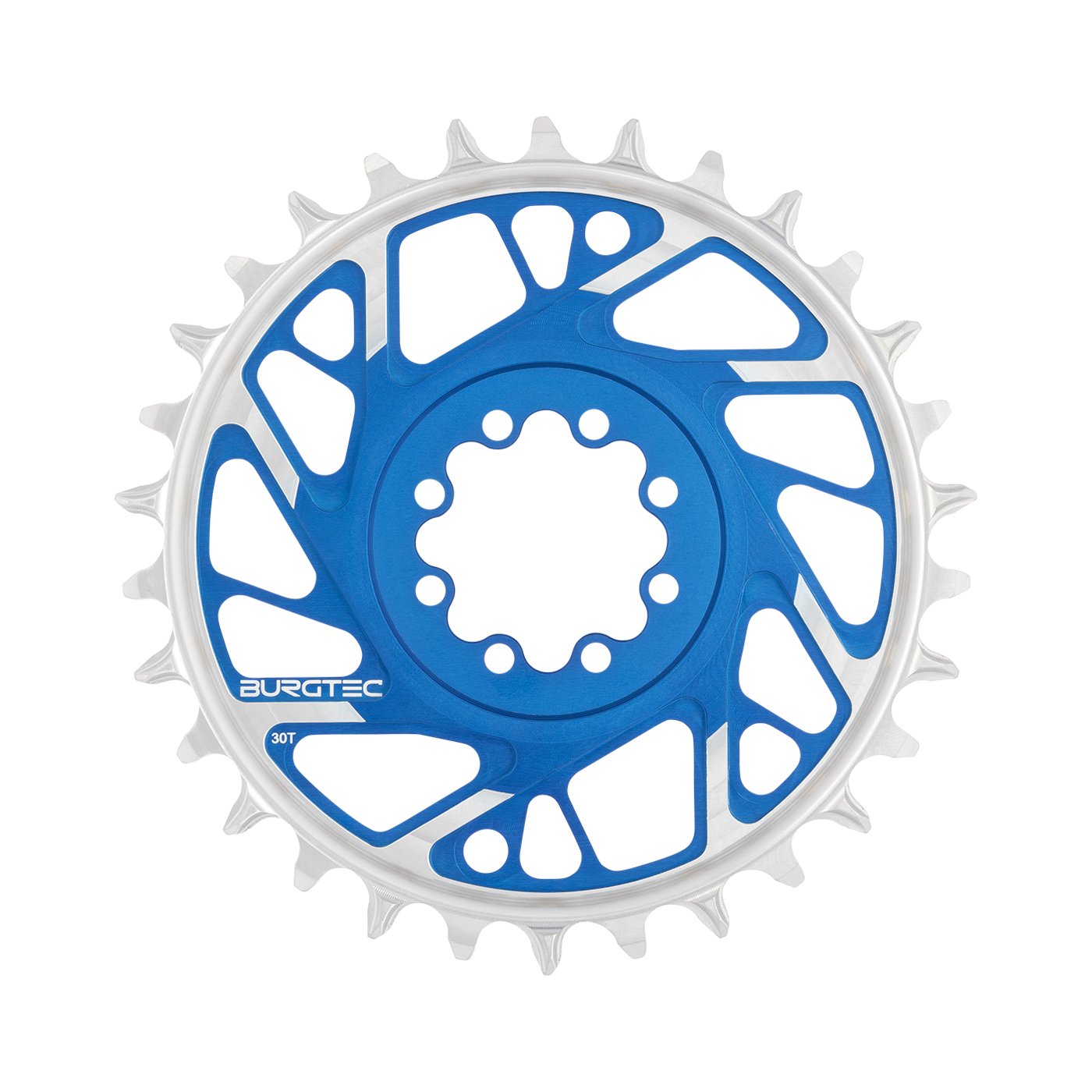 Burgtec 3mm Offset Thick Thin Chainring for SRAM 8-Bolt-BRINK
