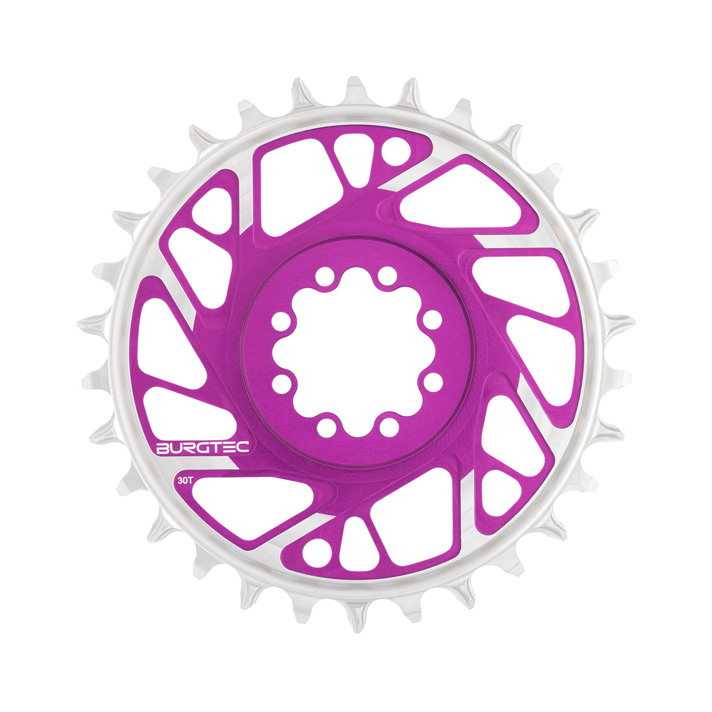 Burgtec 3mm Offset Thick Thin Chainring for SRAM 8-Bolt-BRINK