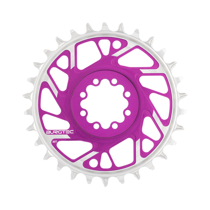 Burgtec 3mm Offset Thick Thin Chainring for SRAM 8-Bolt-BRINK