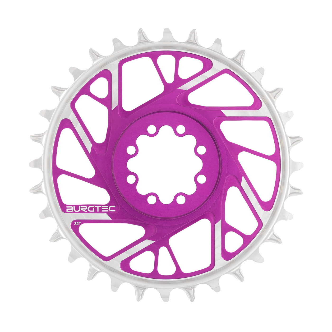 Burgtec 3mm Offset Thick Thin Chainring for SRAM 8-Bolt-BRINK